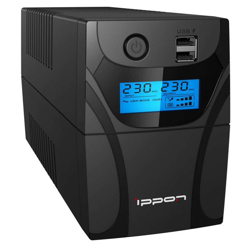 Ippon Back Power Pro II 650 Euro Сетевое оборудование