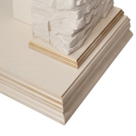 Каминокомплект Real Flame Patricia WT с очагом Fobos Lux Black (без пульта)