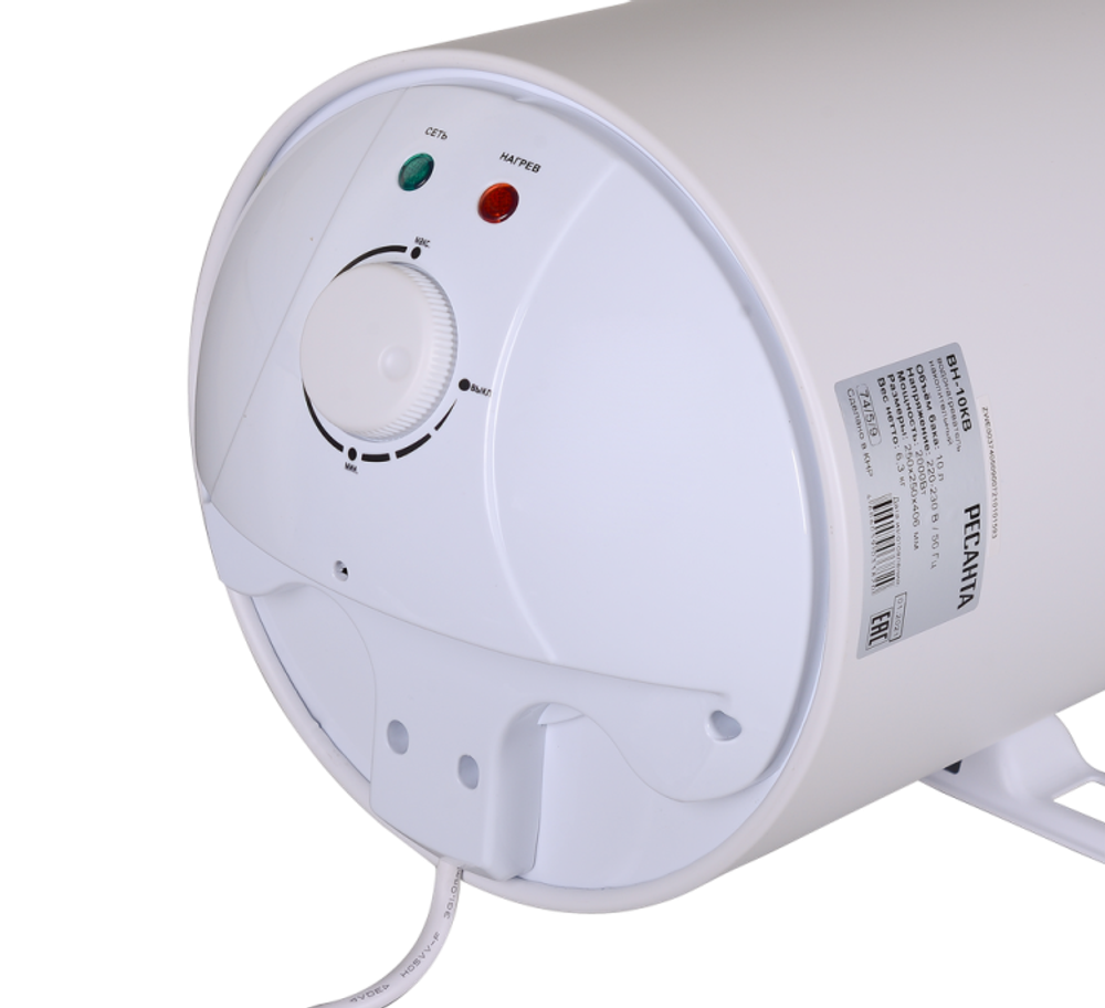 Водонагреватель накопительный ВН-10КВ Ресанта