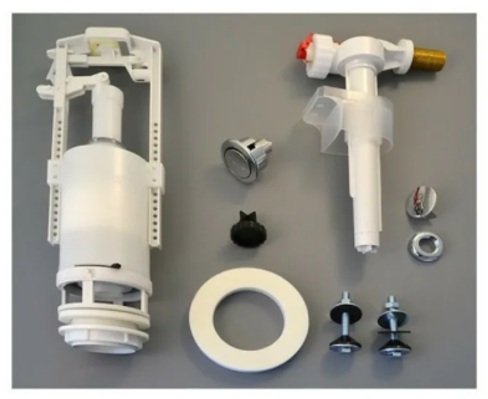 Впускной механизм А18 1/2 ниж.подача, мет.резьба для керамич.бачка