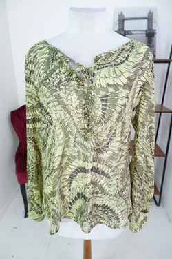 Блузка свободная приятная 46-48 размер