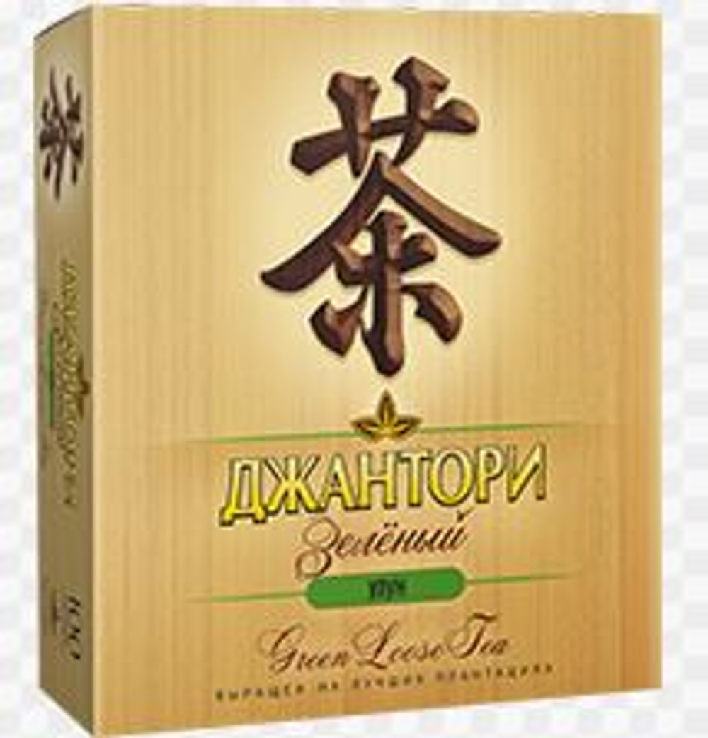 Чай Джантори Пакетированный Зеленый 100пак