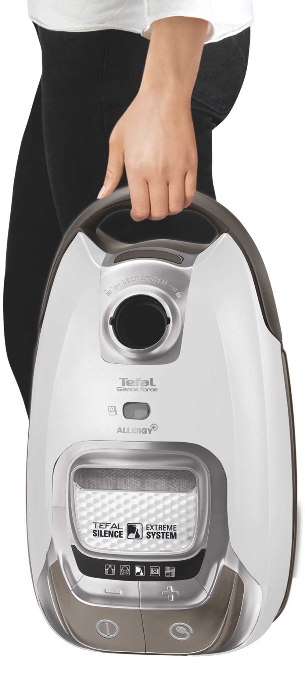 Пылесос с пылесборником Tefal Silence Force TW7487EA