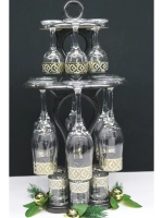 Барный набор 18 предметный с Бокалом