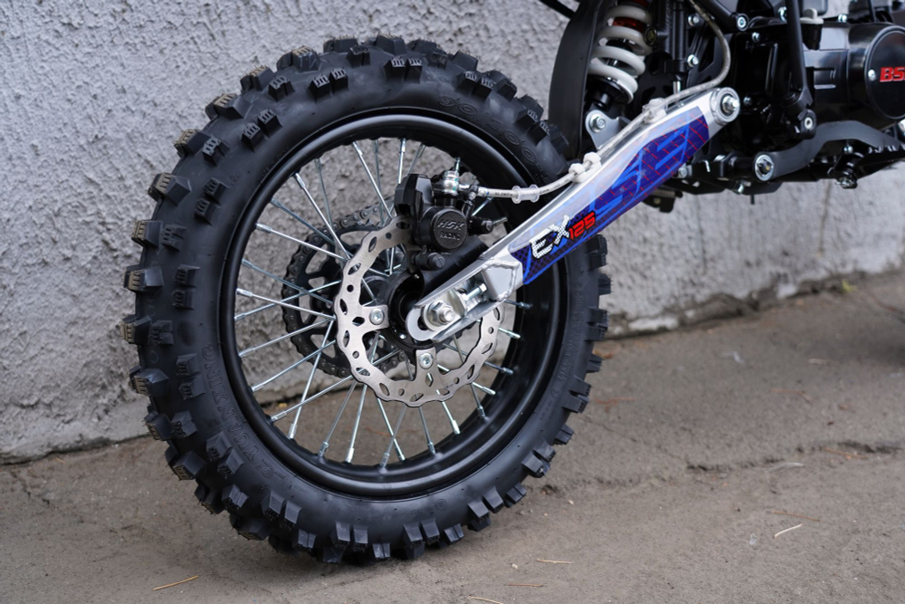 Питбайк BSE EX 17/14 Blue Orange Ant