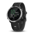 Часы для бега Garmin Forerunner 645 Music, с черным ремешком, 010-01863-30