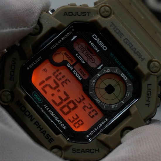 Наручные часы Casio WS-1700H-5AVEF