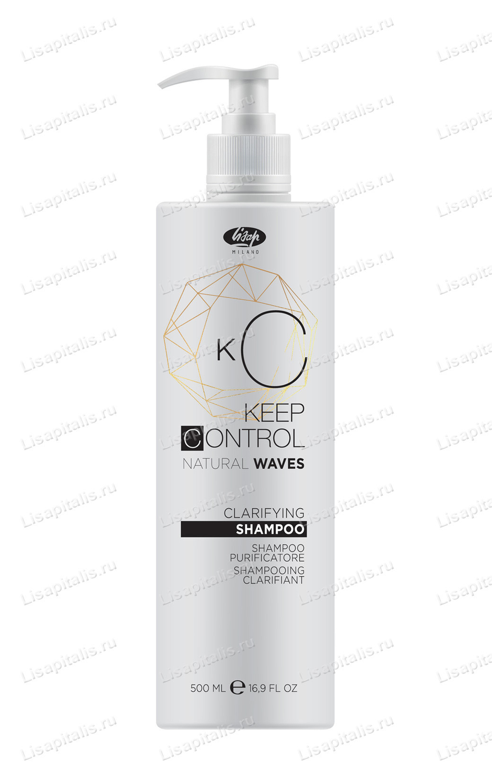 Шампунь для идеальной подготовки волос к системе завивки Keep Control Clarifying Shampoo