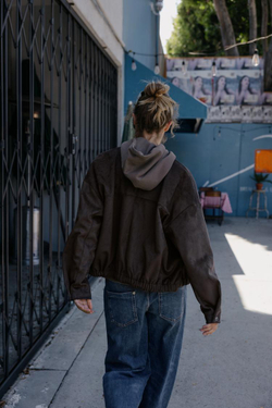 ZARA БАЗОВОЕ ХУДИ, СЕРО-КОРИЧНЕВЫЙ