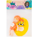 Пупс Miss Kapriz MK2518KA-F 17 см с кругом в пак.