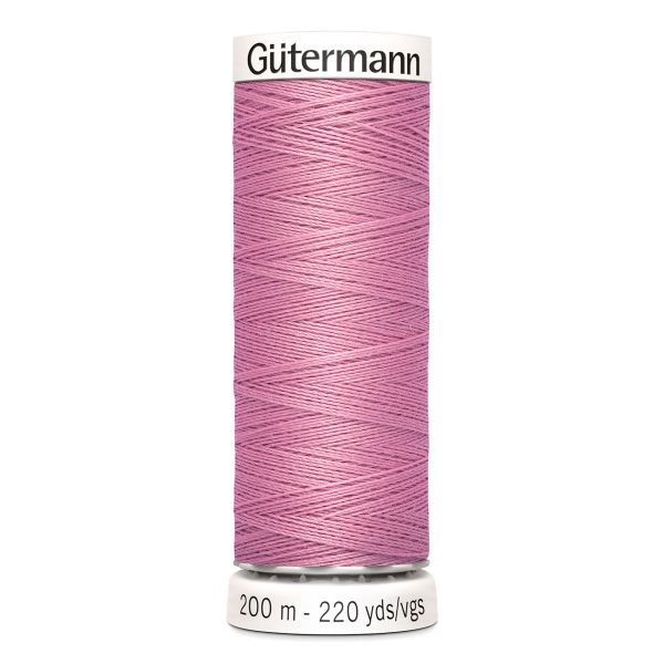 Нитки универсальные Gutermann Sew-all 100 (200 метров), 5 кат. | 663 т.розовый