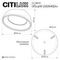 Потолочный светодиодный светильник Citilux Floom CL736151