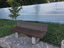 Скамейка бетонная «Серпухов»