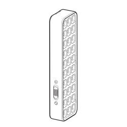 Аварийный светильник светодиодный ЭРА DBA-102-0-20 непостоянный 30LED 5ч IP20 выход | Светильники аварийные