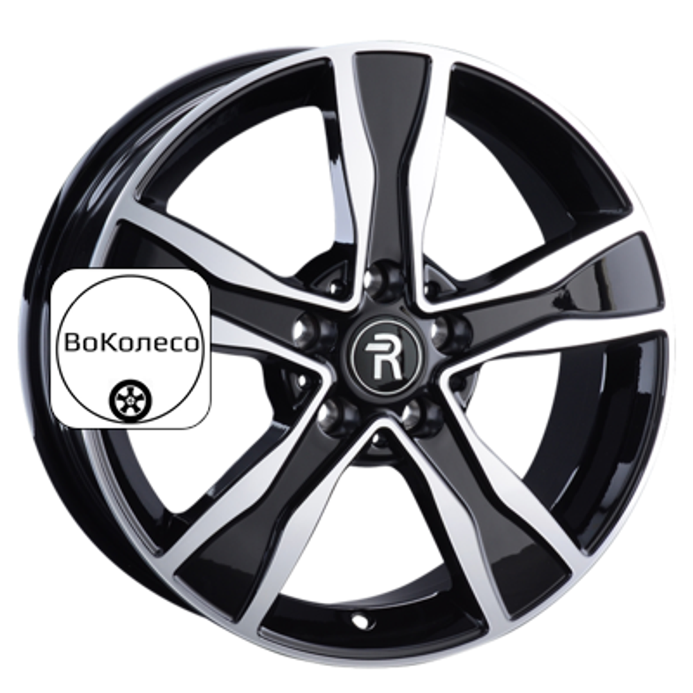 7x17/5x112 ET43 D57,1 A188 BKF (конус, C570) Replay