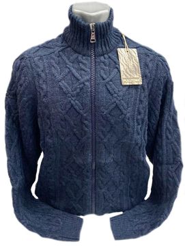 Pulltonic из шерсти и кашемира на полном замке "Береста" Размеры (50-54)