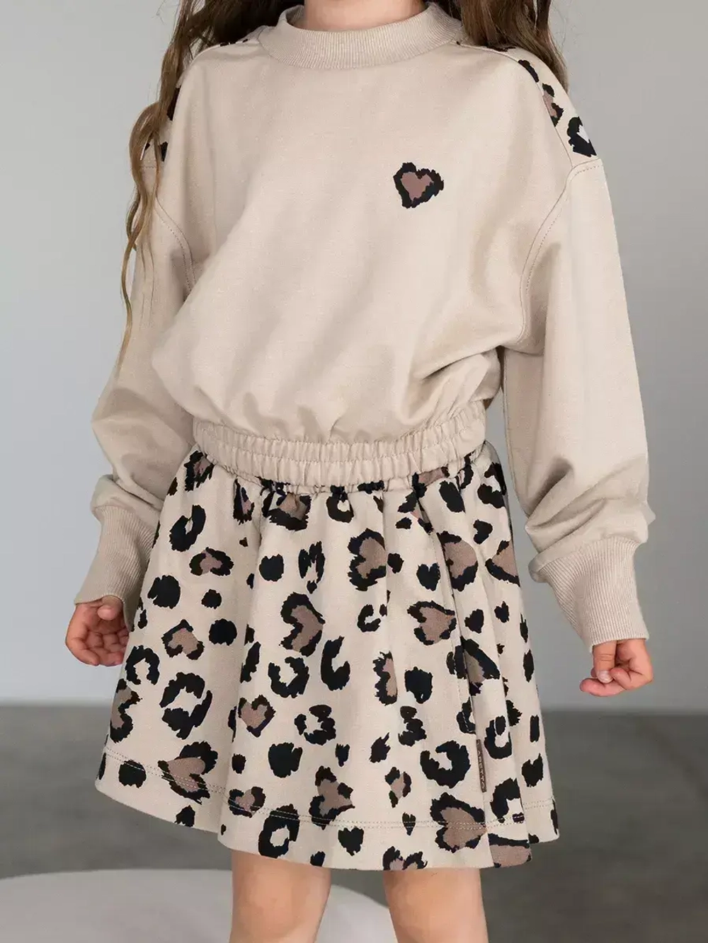 Шорты юбка для девочки, плотные