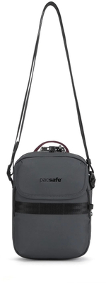 Сумка антивор Pacsafe Metrosafe X compact crossbody, серый, 3 л.
