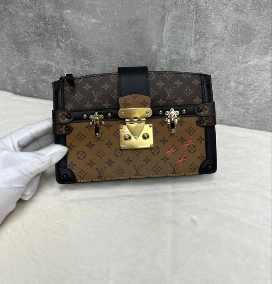 Клатч Louis Vuitton Trunk коричневый