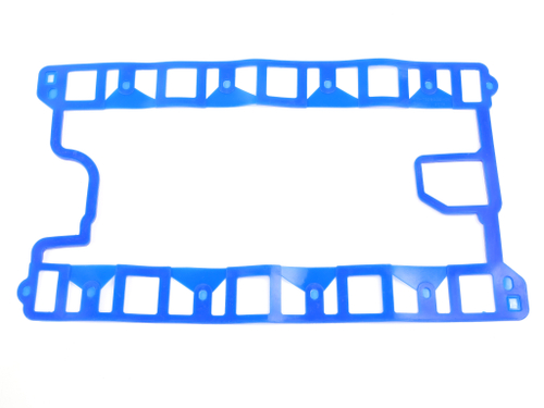 Комплект прокладок под впускной коллектор (плита) 53/3307/ПАЗ синий силикон (цельная )Балаково