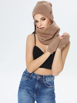 Снуд унисекс из футера с начесом