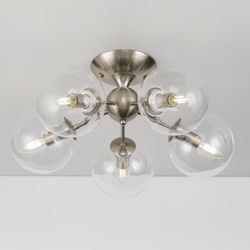 Citilux Томми CL102151 Люстра потолочная Матовый Хром