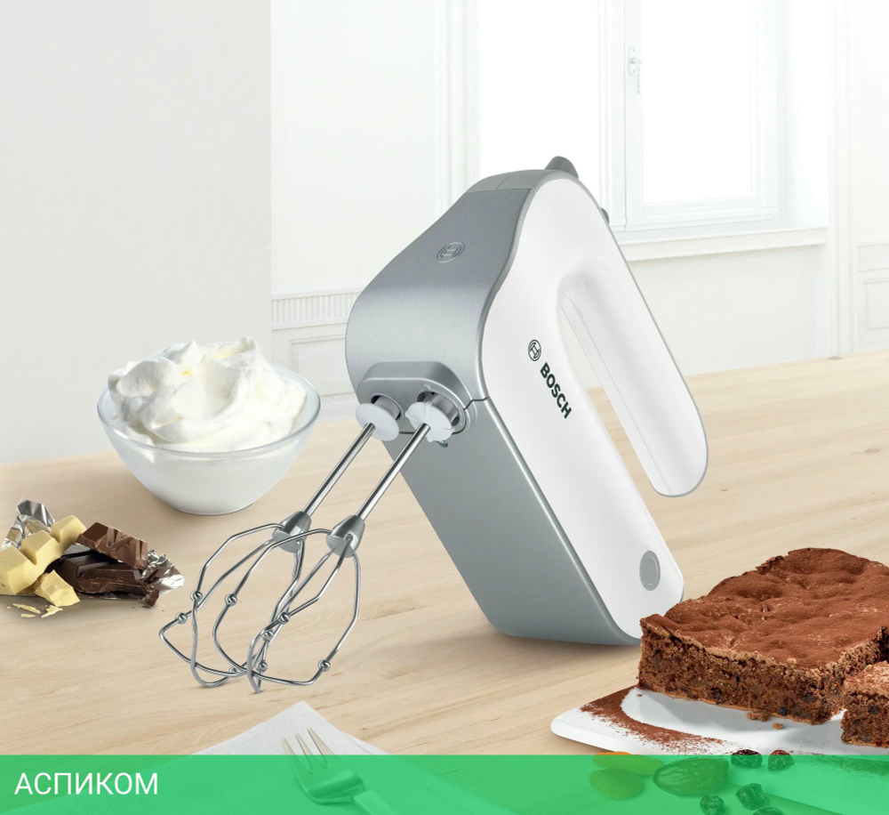 Миксер Bosch Styline белый (MFQ4080)