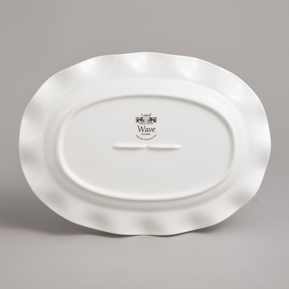 БЛЮДО LEFARD "WAVE" ОВАЛЬНОЕ 30,5*22*3 СМ