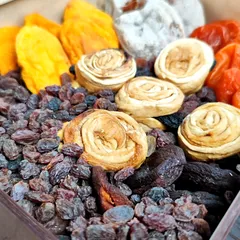 Подарок-бокс из сухофруктов и орехов «Сказка»