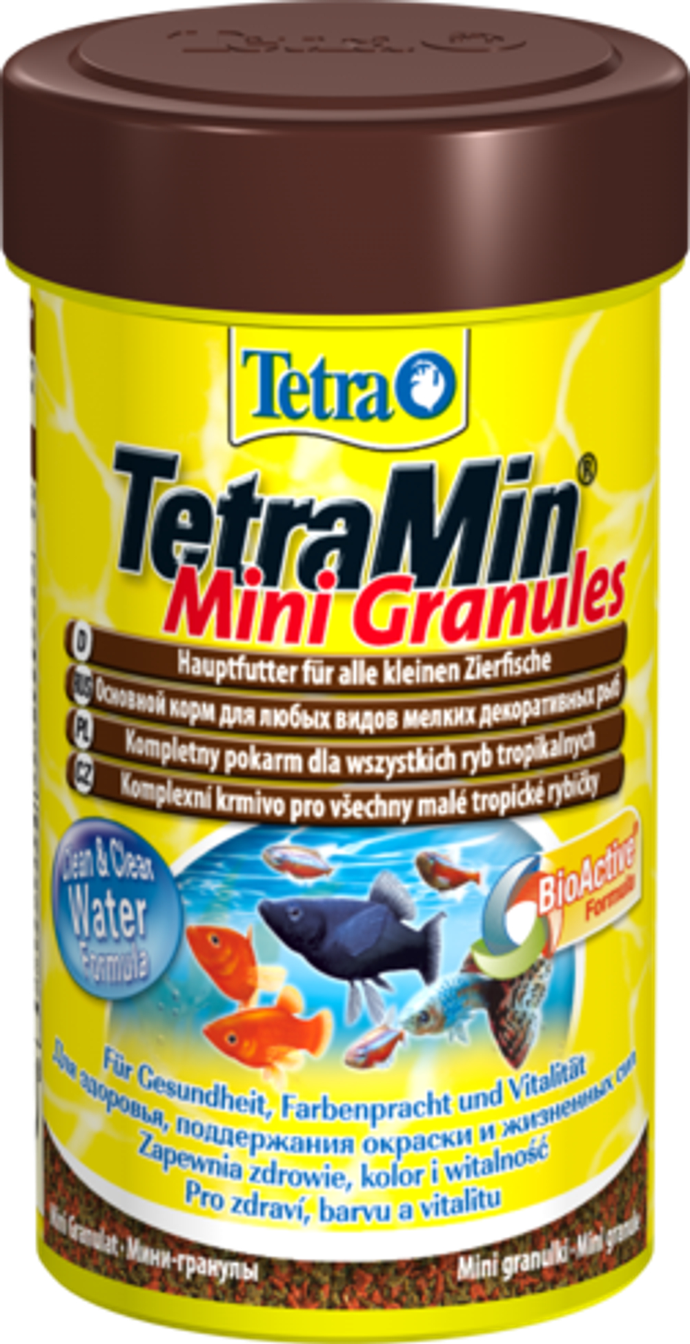 Корм для рыб TetraMin Mini Granules корм в mini гранулах для молоди и мелких рыб, 100 мл