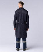 Халат мужской для ИТР (тк.Смесовая,210), т.синий