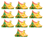 Тематическая игровая зона Сказочный домик из экопластика