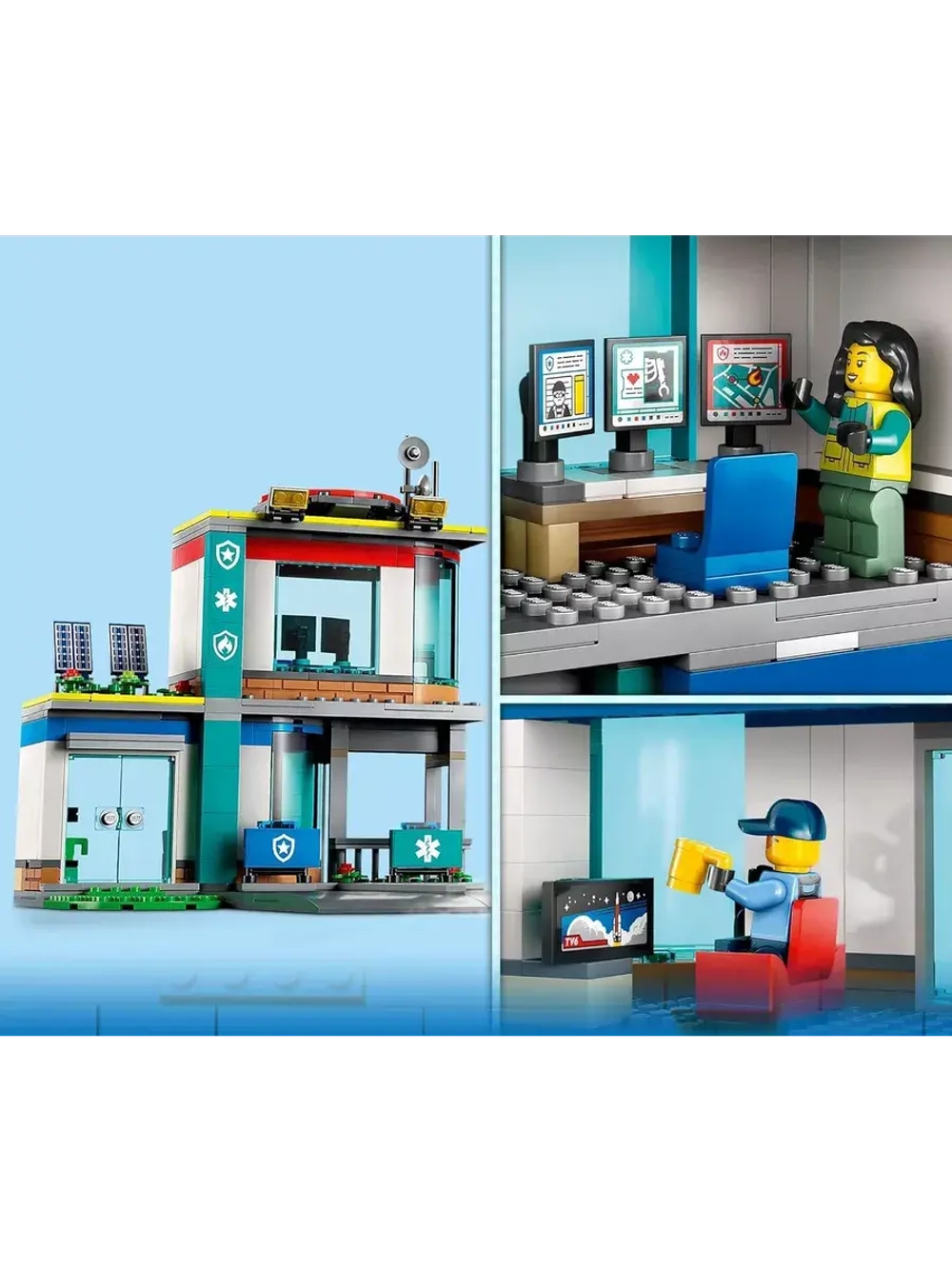 Лего Штаб аварийных транспортных средств 60371 Lego City