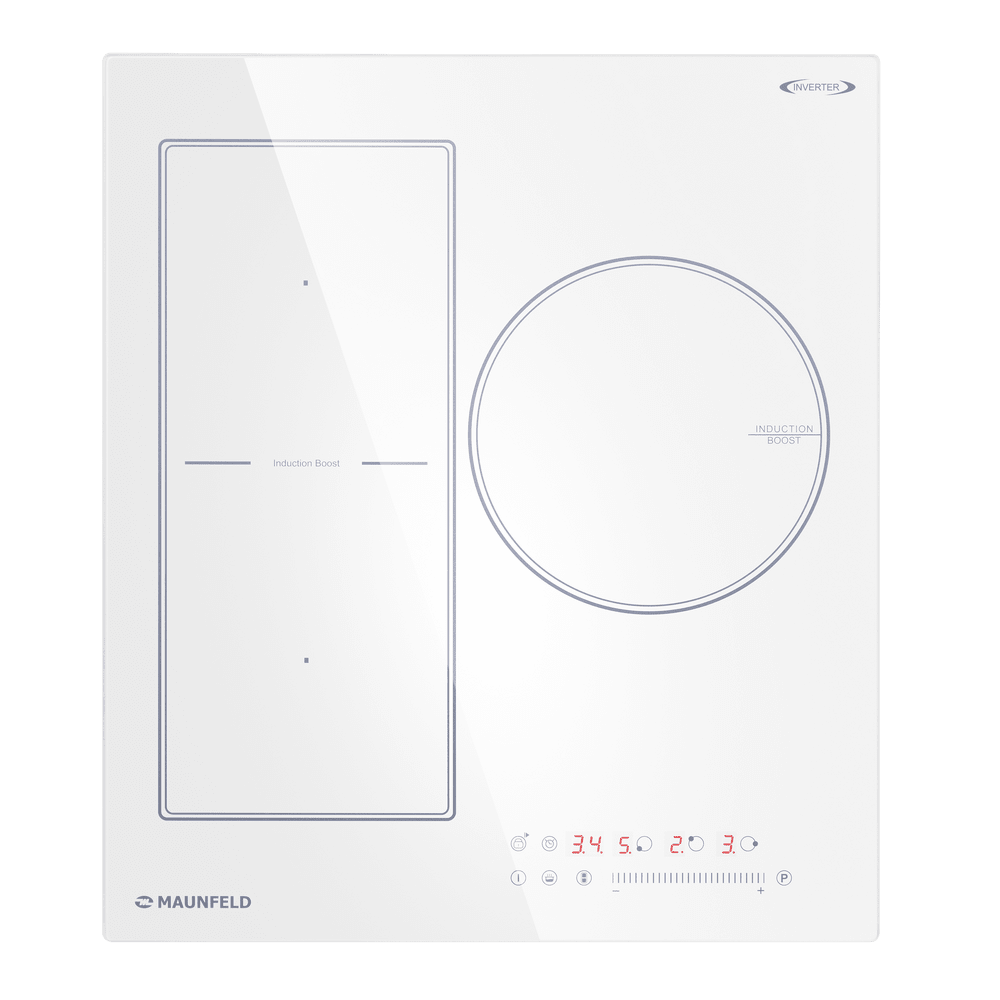 Встраиваемая индукционная варочная панель Maunfeld CVI453SBWH Inverter