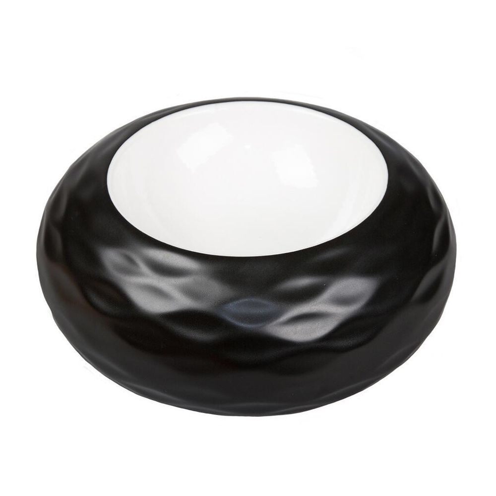 Блюдо для подачи 20 см 300 мл бело-черное "Shine" P.L. Proff Cuisine [1]