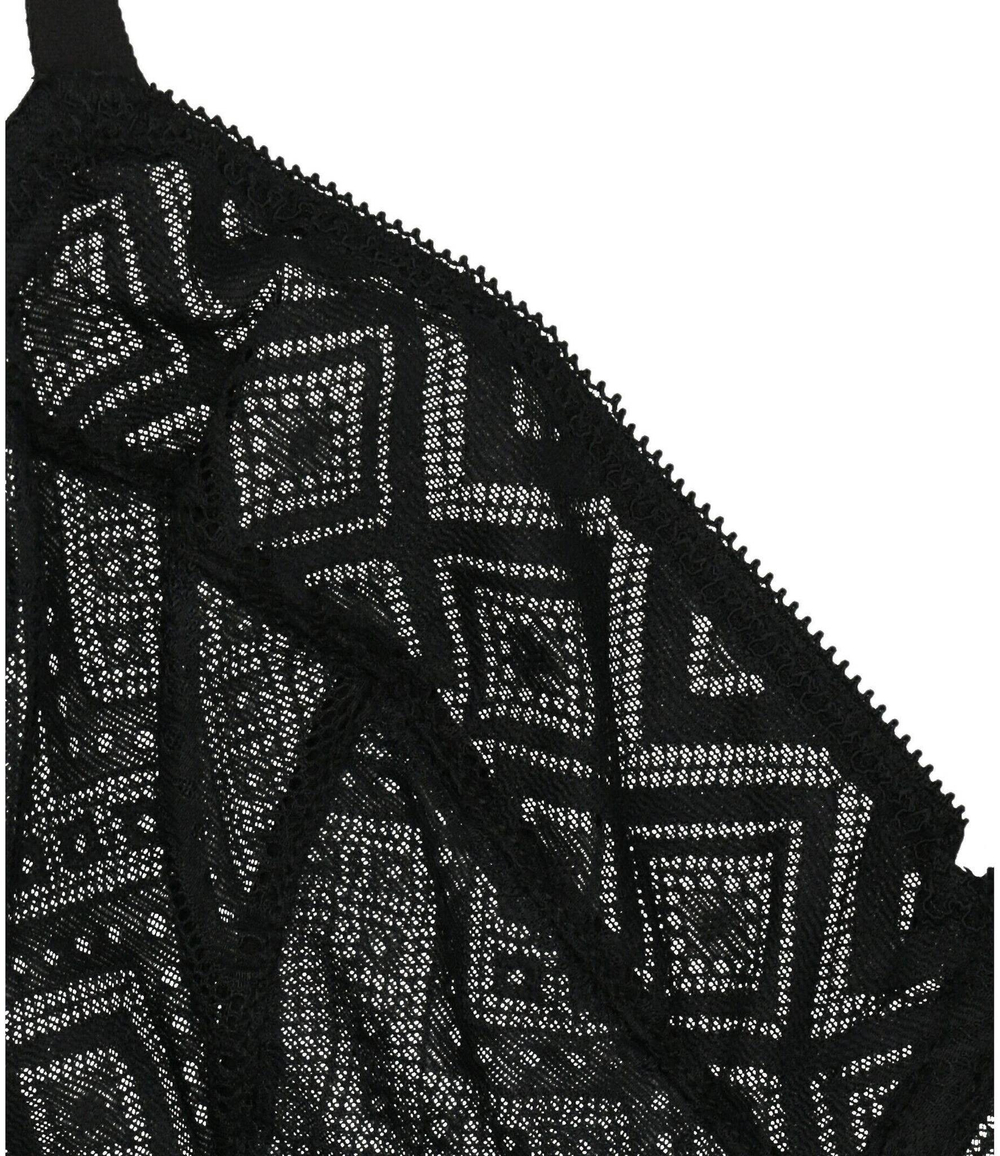 сетевой бюстгальтер DKNY SLEEPWEAR - черный(DK7592)