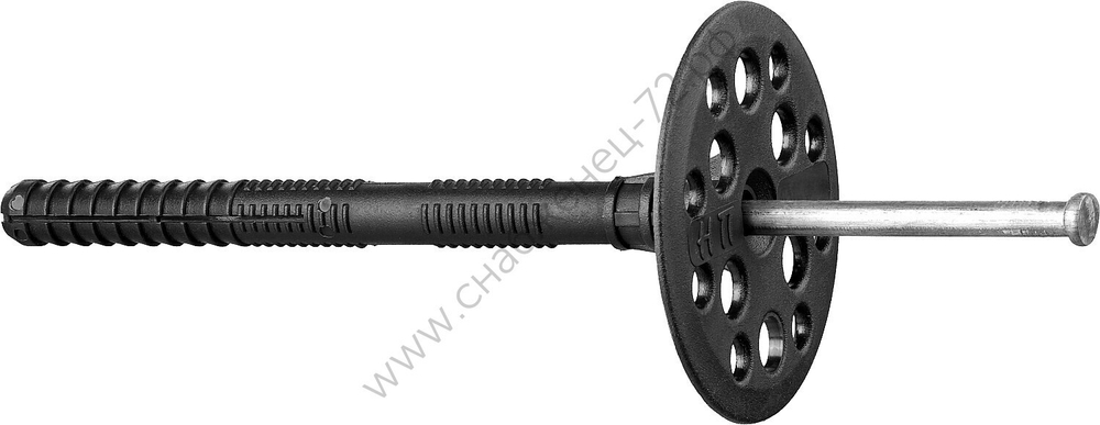 ЗУБР 10 x 140 мм, дюбель для изоляционных материалов, металлический стержень, 100 шт (4-301525-10-140_z01)