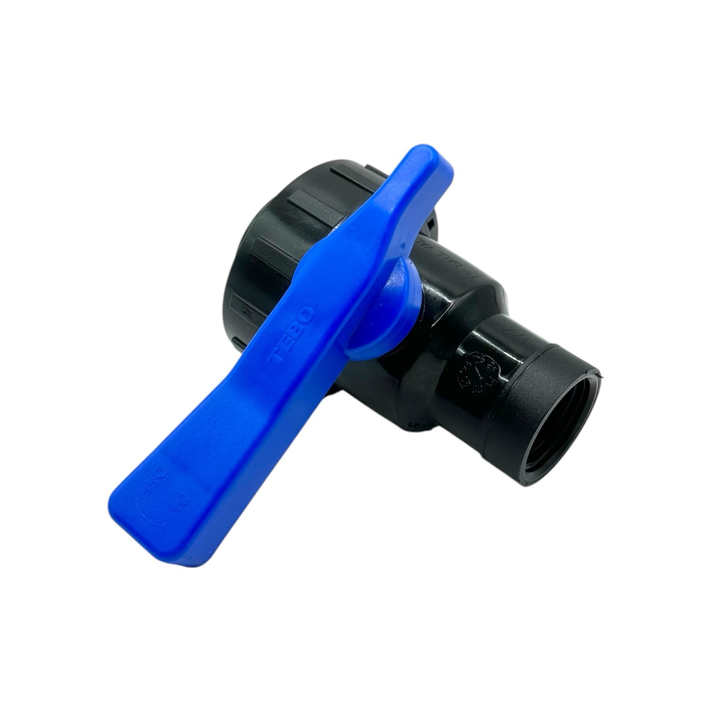 Кран шаровой TEBO разъемный 1/2" ВР/ВР