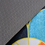 Коврик 0,8*15м в рулоне, искусственный войлок/полиэстер, основа ПВХ (силикагель), NN2025-31