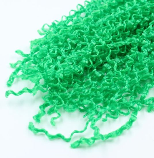 Канекалон  ZIZI (афрокосички гофре) 52шт. 110гр. 160см зеленый F-13