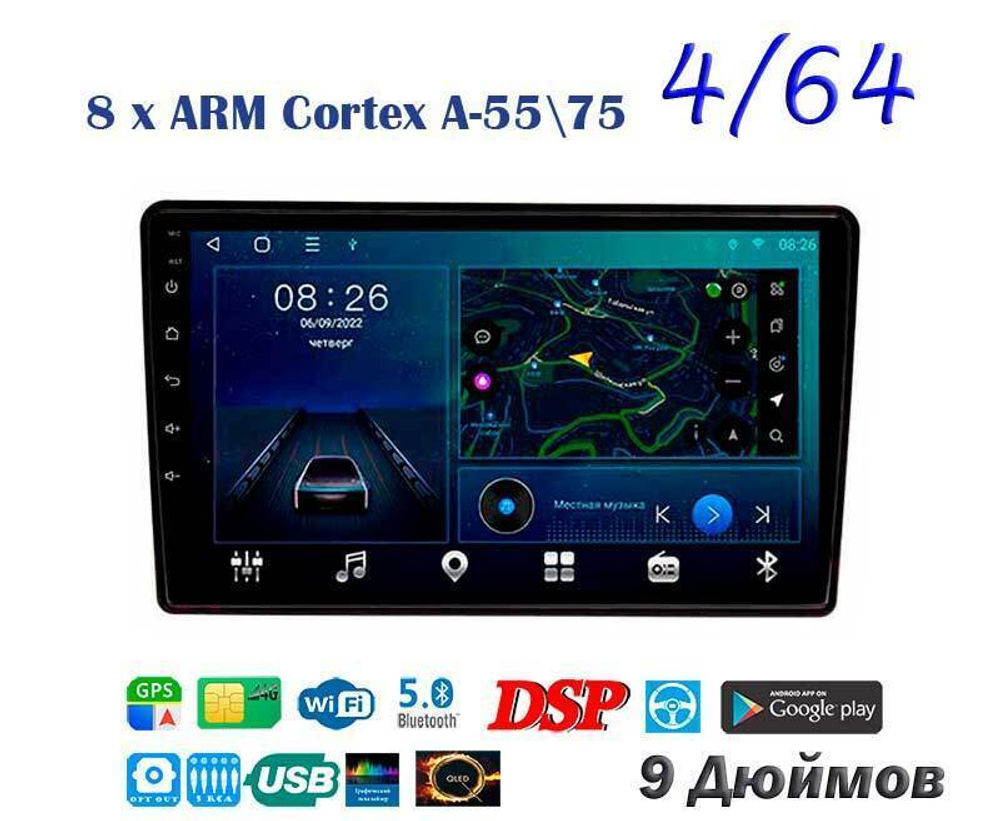 Topway TS10 4+32GB 8 ядер для Mitsubishi Outlander, Airtrek 2002-2008