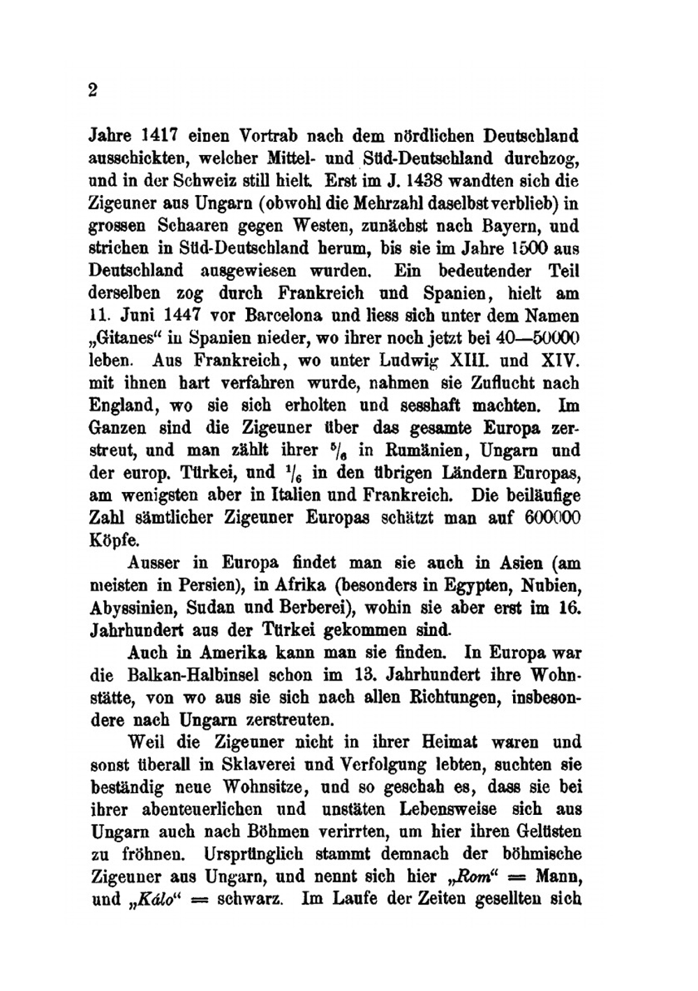 Románi cib oder Die Zigeuner-Sprache. (Grammatik, Wörterbuch, Chrestomathie) | Josef Ješina