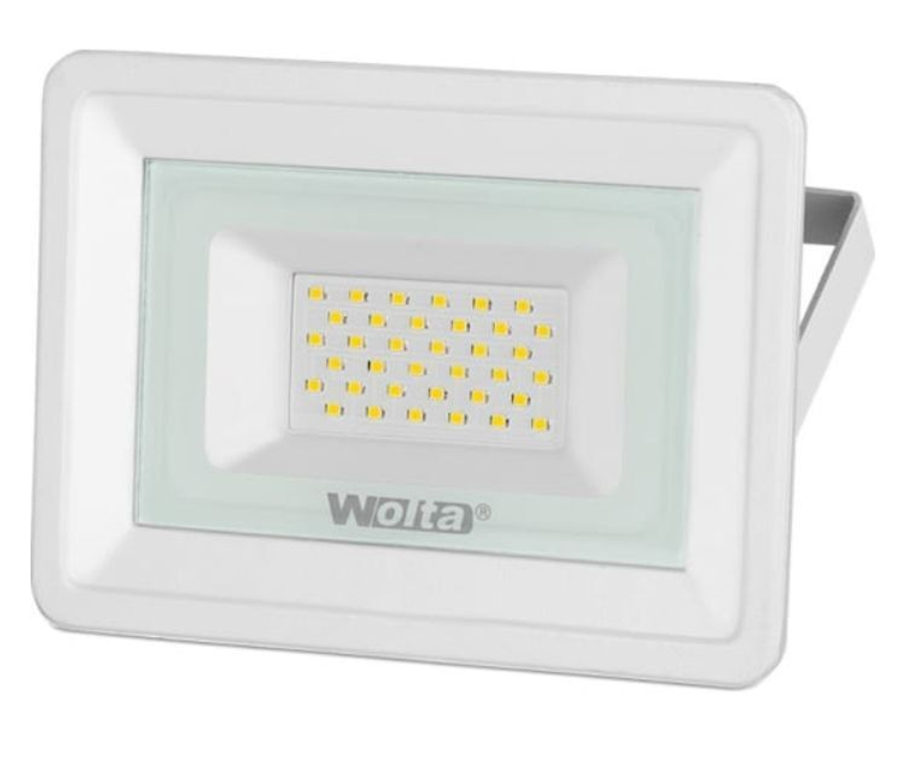 Прожектор светодиодный Wolta WFL-30W/06W, 30 Вт белый