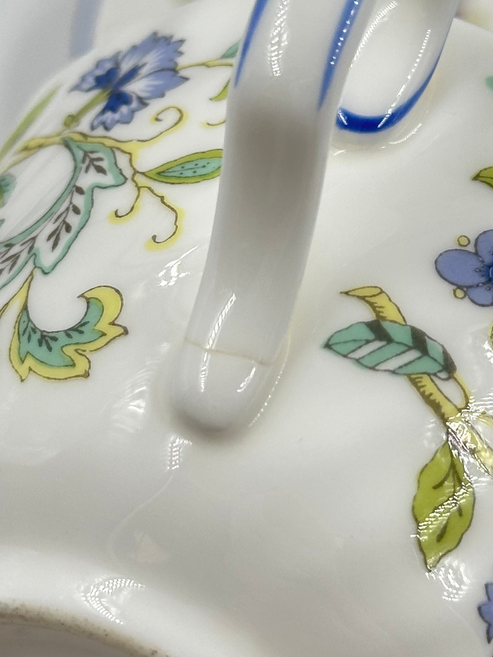 Чайная пара Minton, Haddon Hall blue