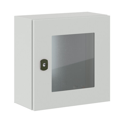 Корпус навесной уличный ST Outdoor с М/П с прозрачной дверью ВxШxГ 400x400x200 мм, IP66