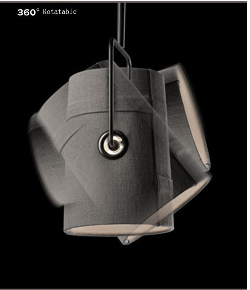 Подвесной дизайнерский светильник  Diesel Fork by Foscarini D18 (серый)