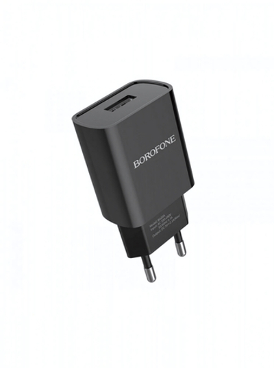 Зарядное устройство Borofone BA20A 2.1A USB Black