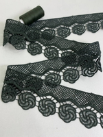 Тесьма плетеная,  5,5см, хаки, плотная AF