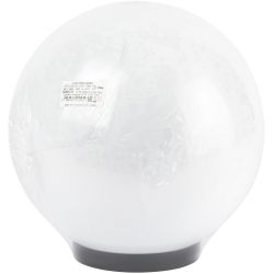 Садово-парковый светильник ЭРА НТУ 01-60-251 шар опаловый на опору / кронштейн IP44 Е27 max60Вт d250mm | Садово-парковые светильники