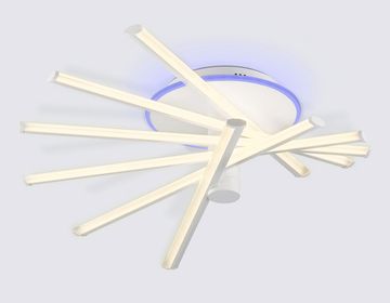 Потолочный светодиодный светильник с пультом 88W 3000K-6400K+RGB FL6231 WH белый COMFORT LineTech Ambrella